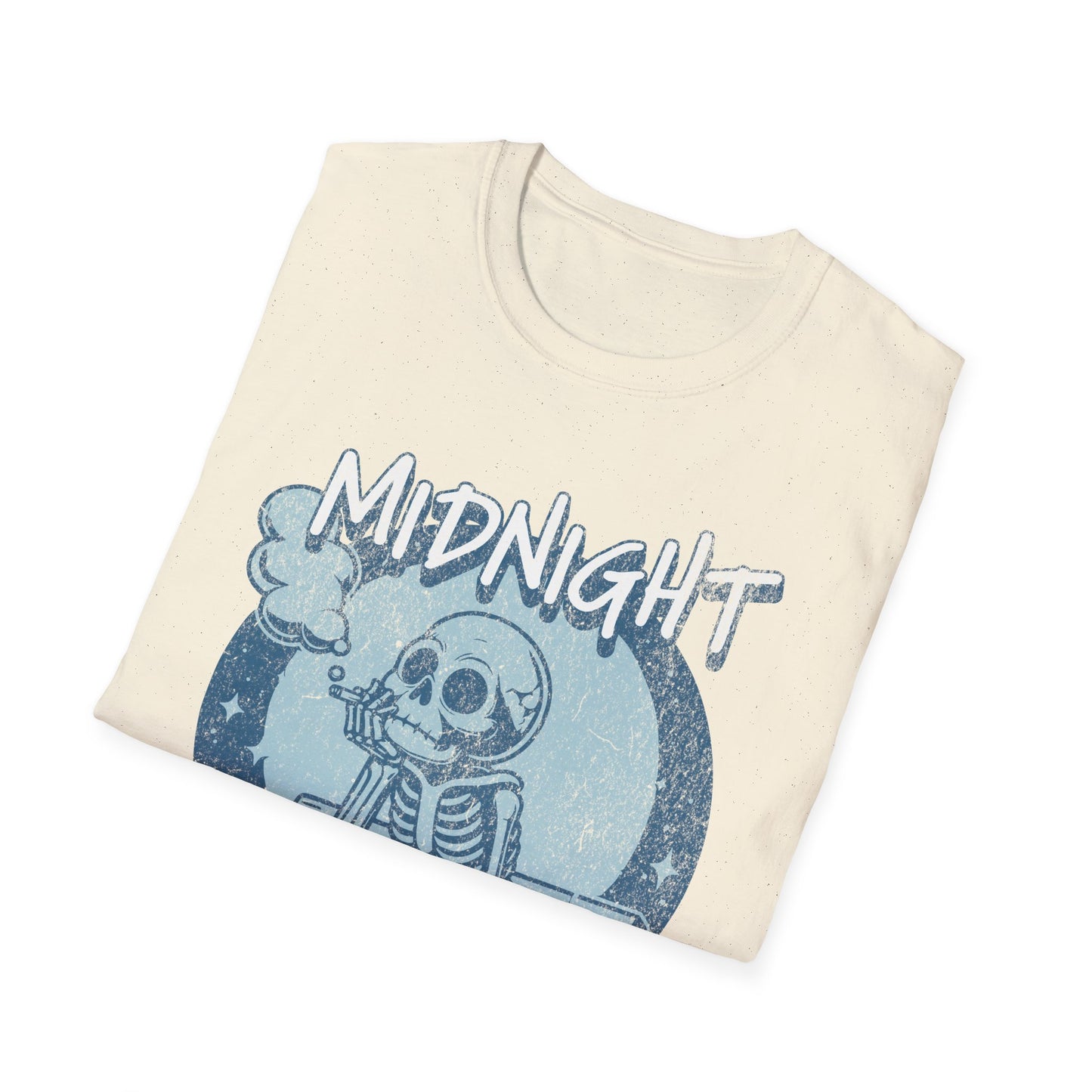 Midnight Toker Skeleton T-Shirt