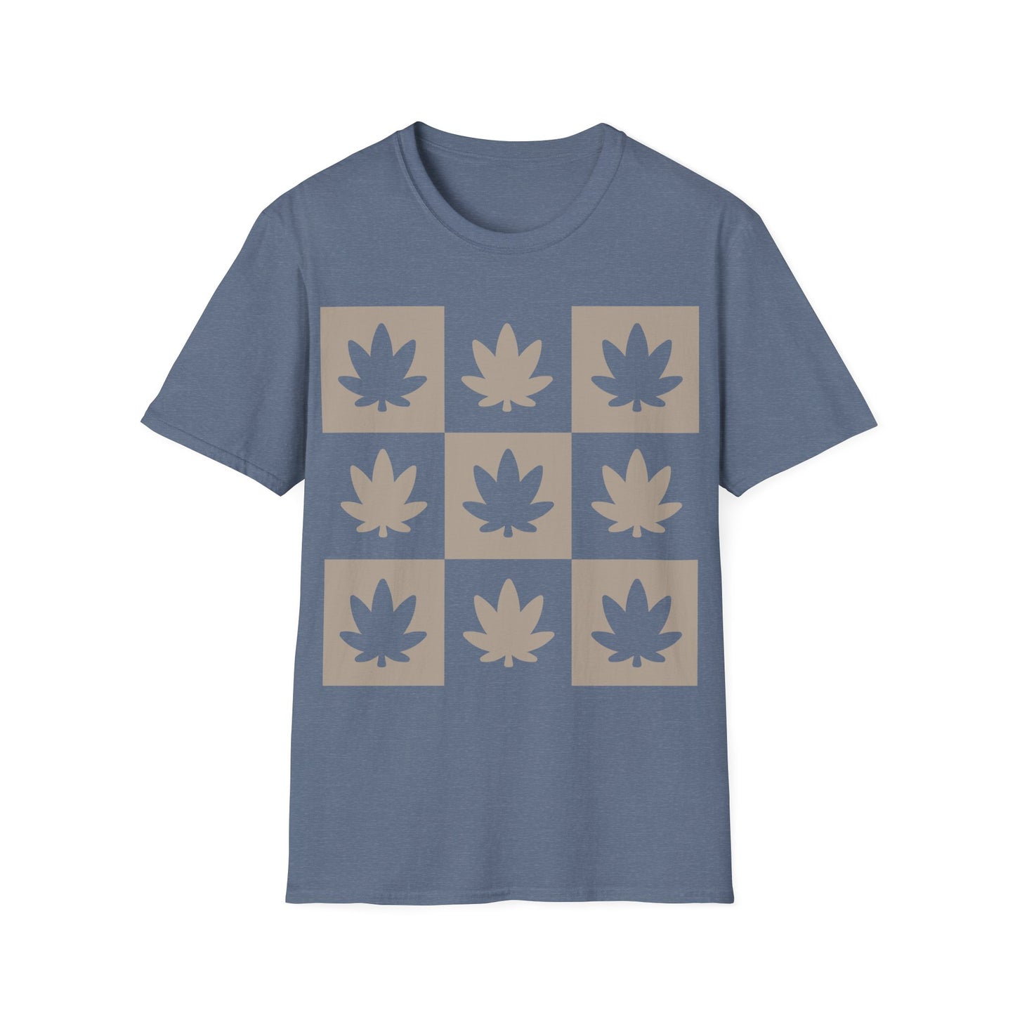 Checkered Flowers T-Shirt