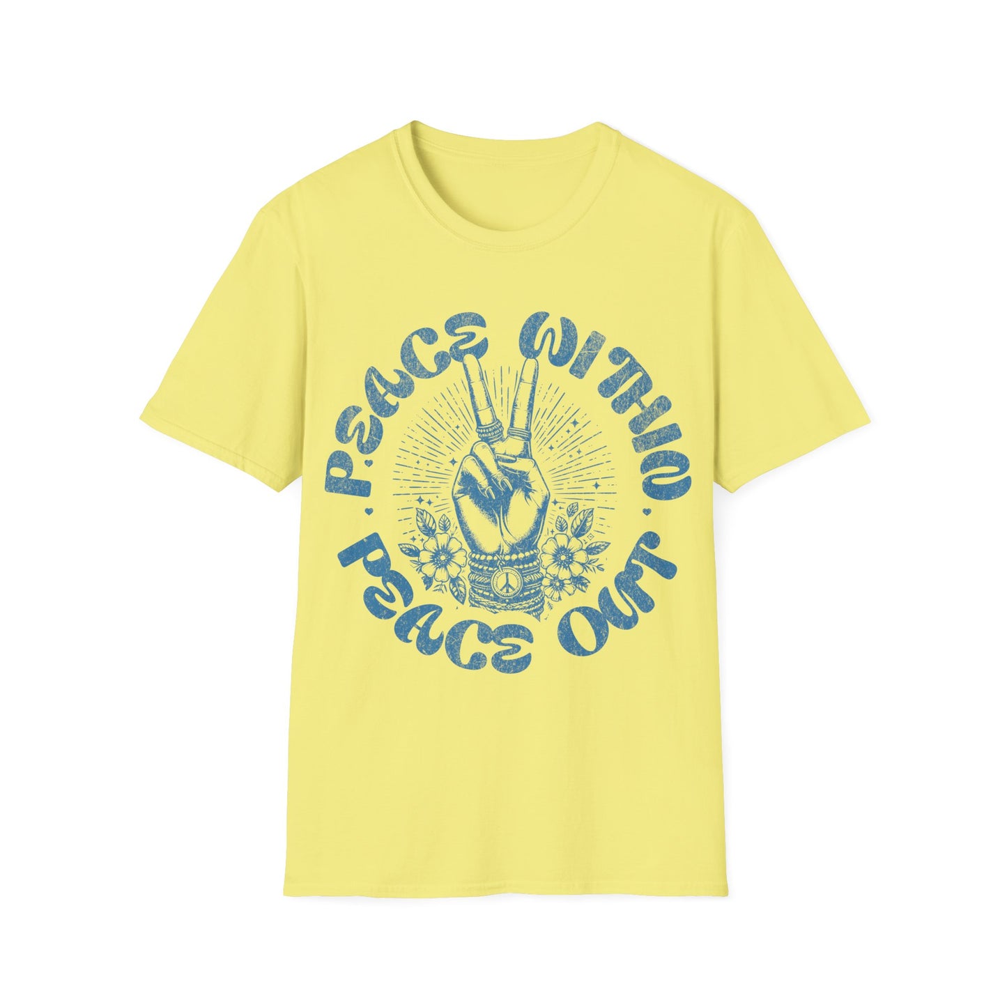 peace within peace out T-Shirt