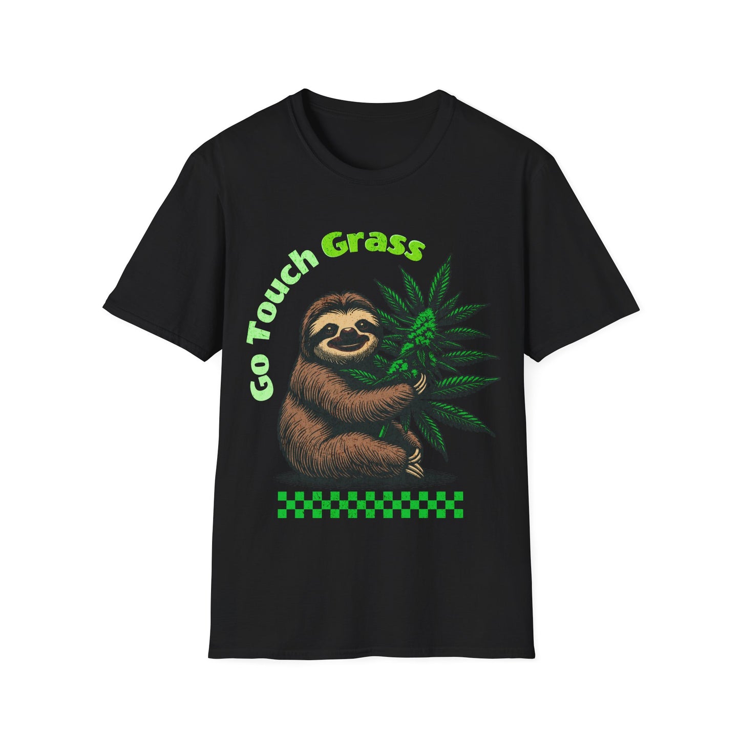 Touch Grass Sloth T-Shirt