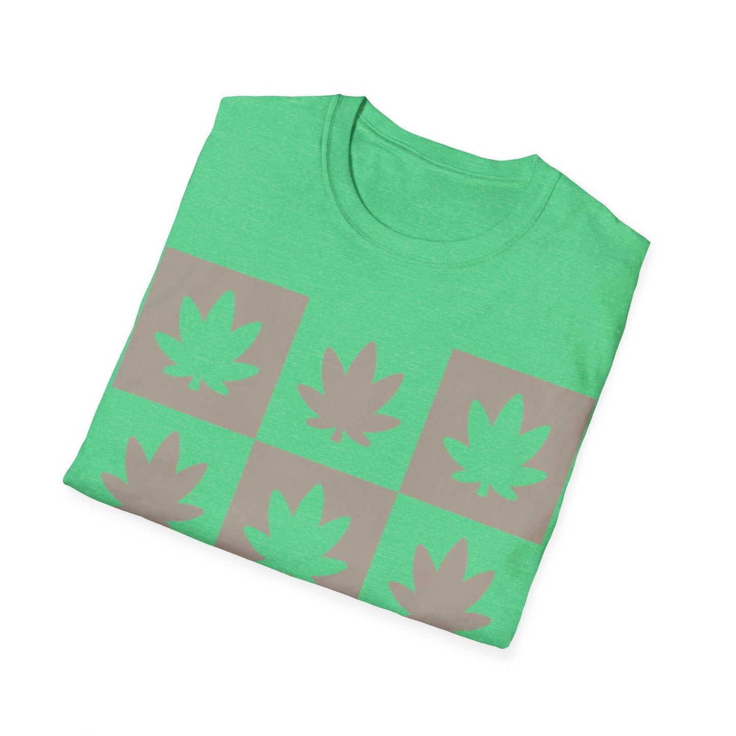 Checkered Flowers T-Shirt