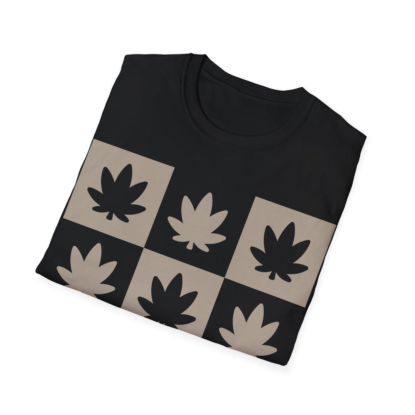 Checkered Flowers T-Shirt