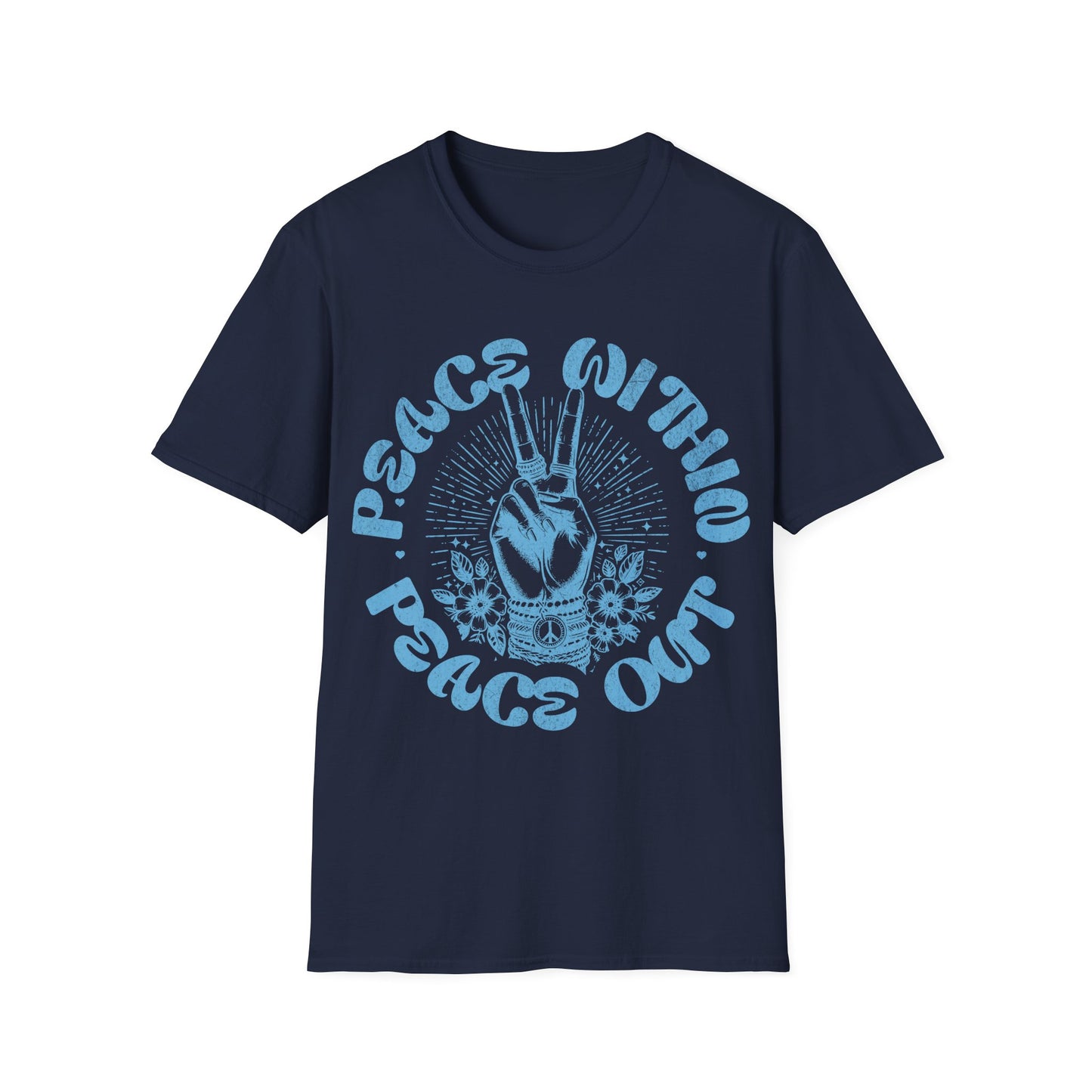 peace within peace out T-Shirt