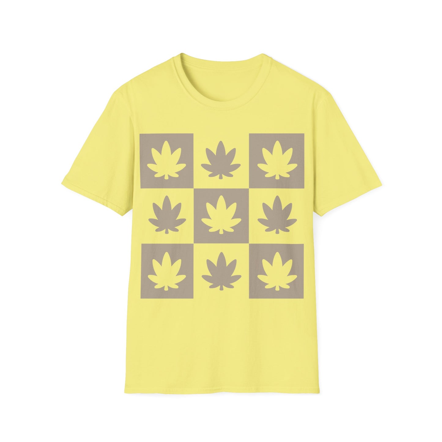 Checkered Flowers T-Shirt