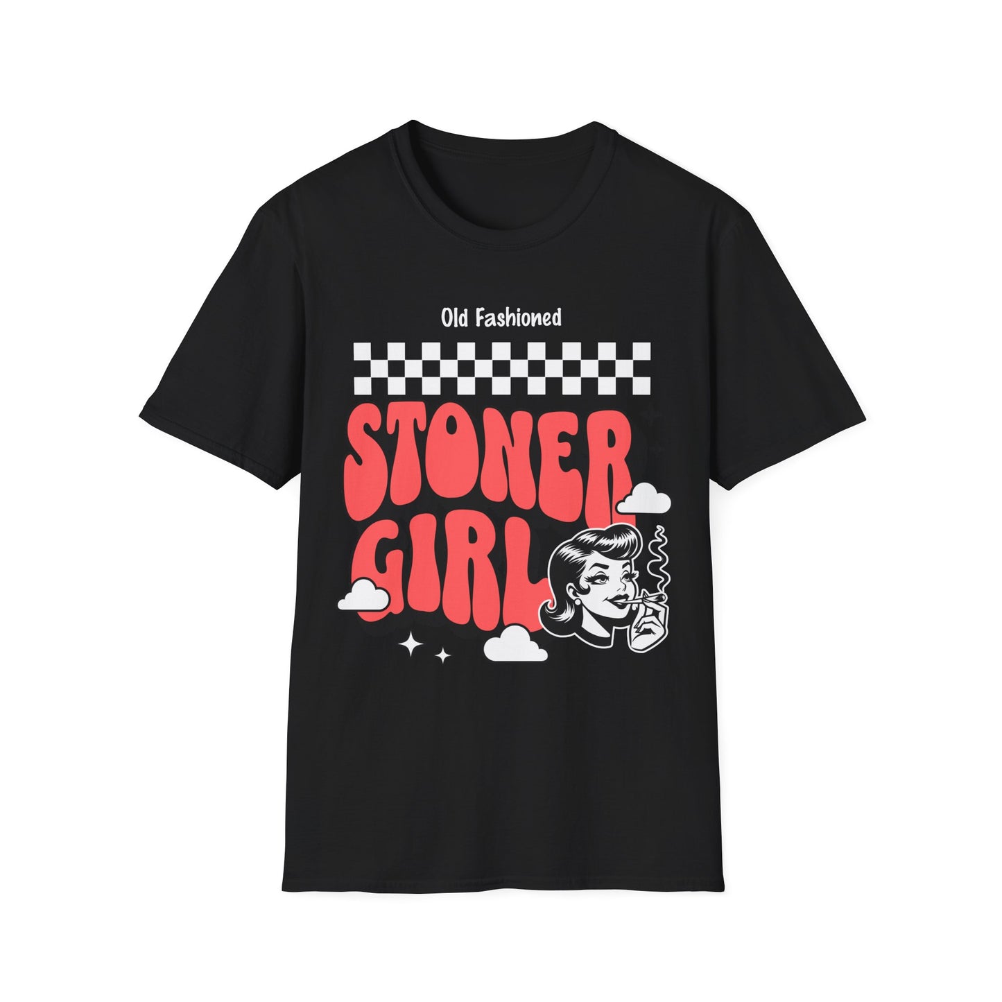 Old Fashioned Stoner Girl T-Shirt