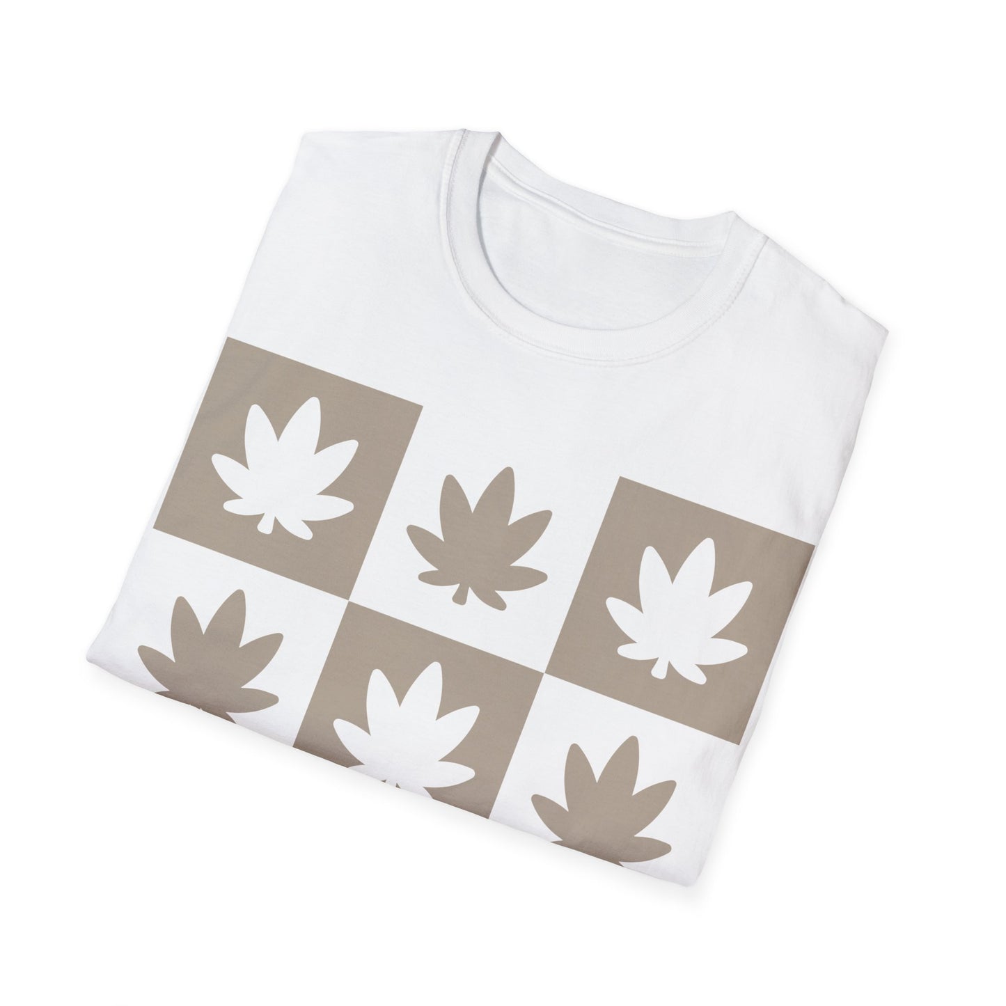 Checkered Flowers T-Shirt