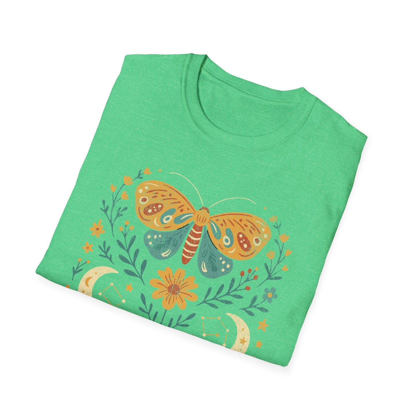 Boho Moth Design T-Shirt