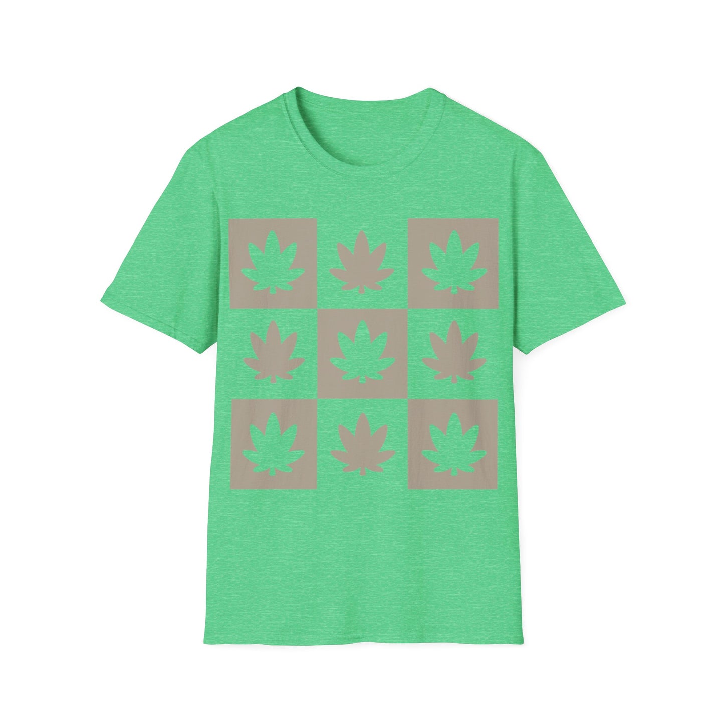 Checkered Flowers T-Shirt