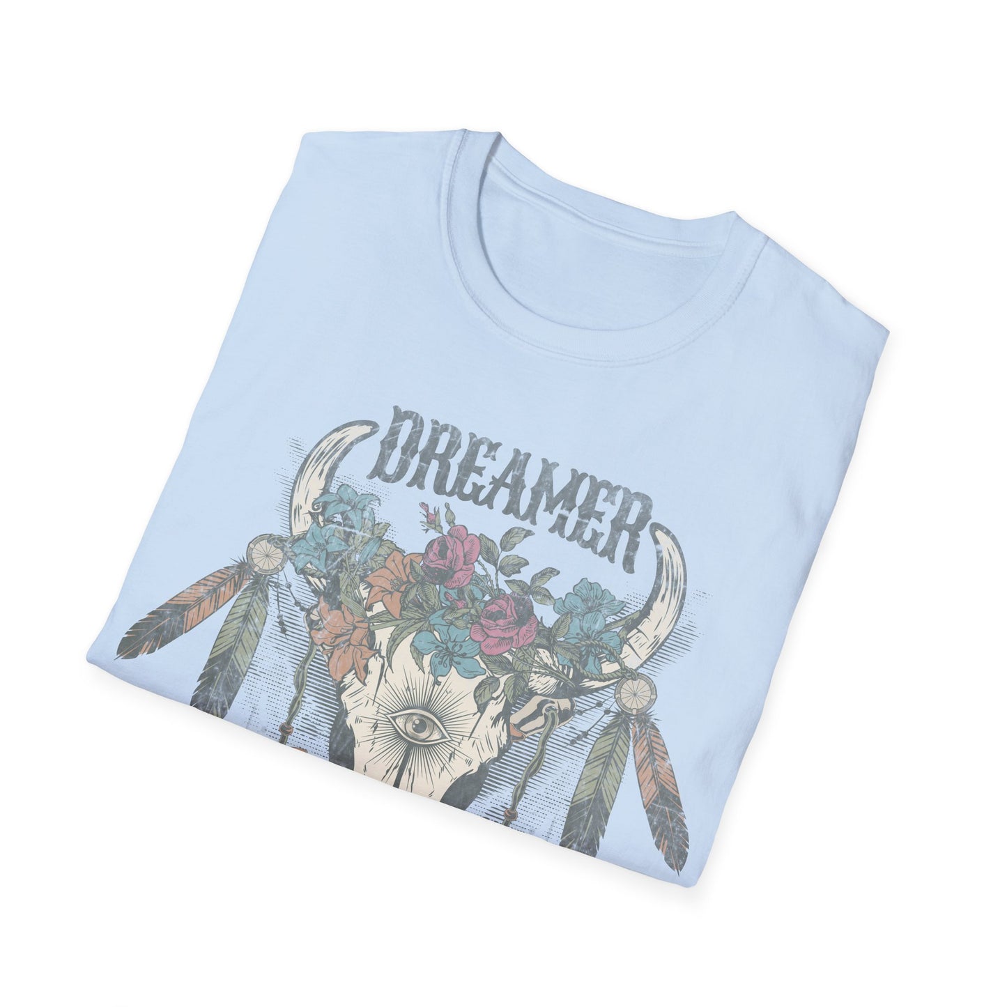 Dreamer cow skull T-Shirt