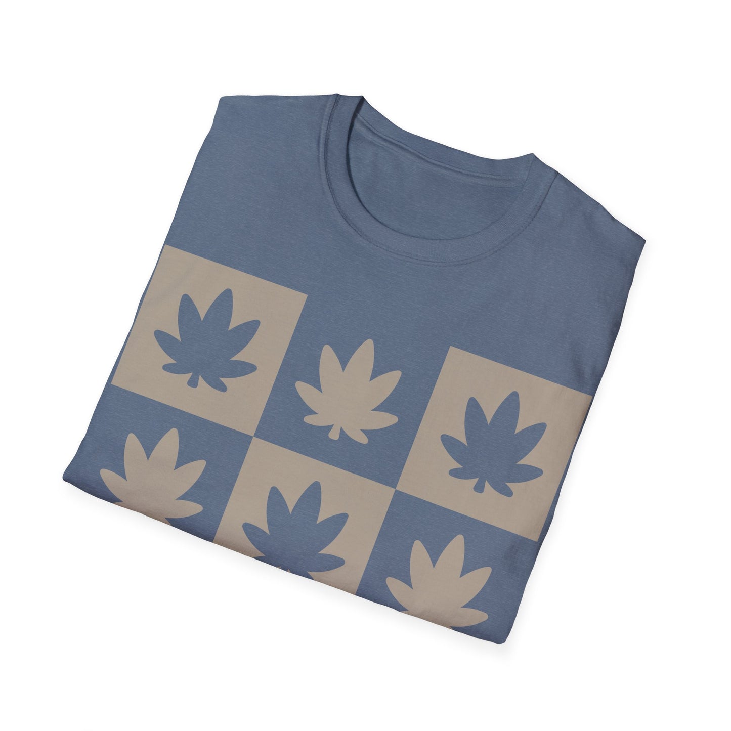 Checkered Flowers T-Shirt