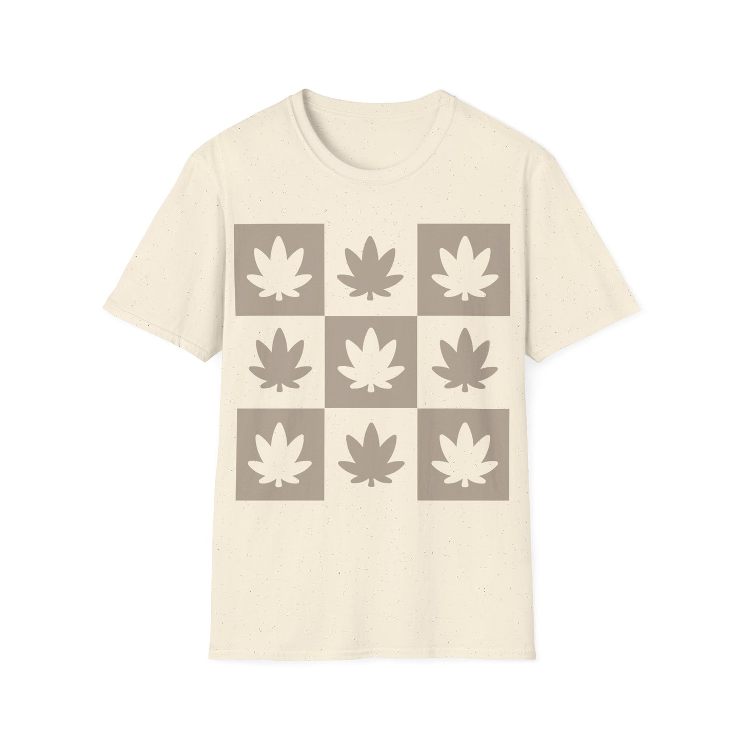 Checkered Flowers T-Shirt