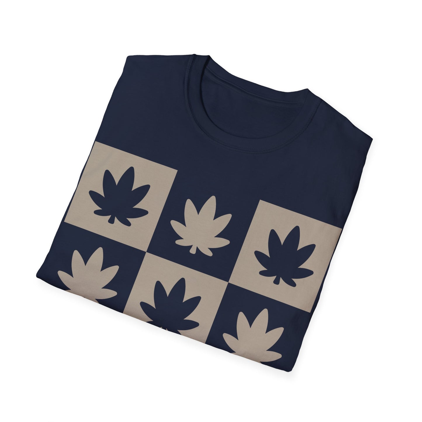 Checkered Flowers T-Shirt