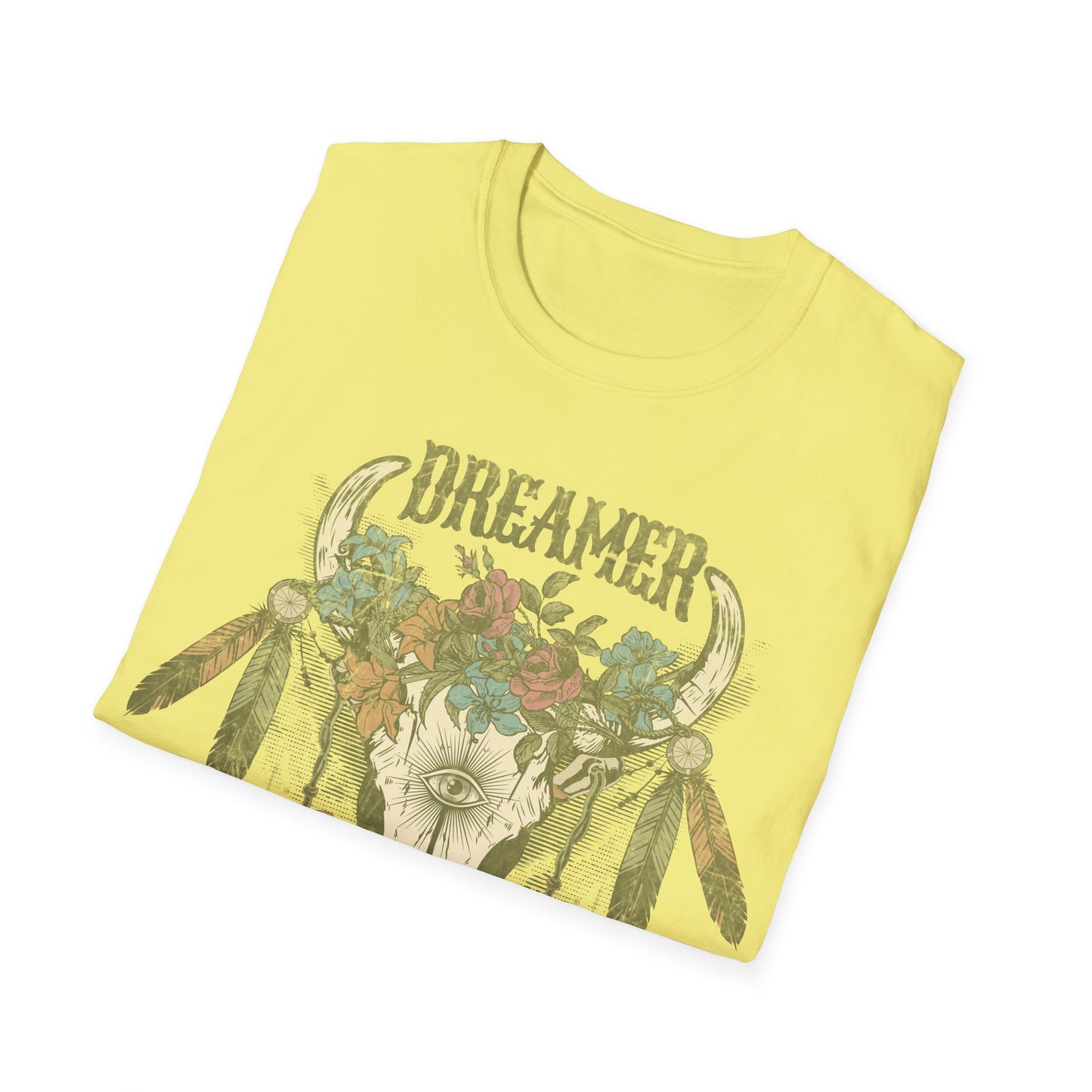 Dreamer cow skull T-Shirt