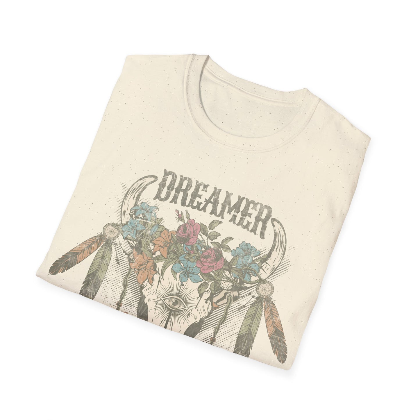 Dreamer cow skull T-Shirt