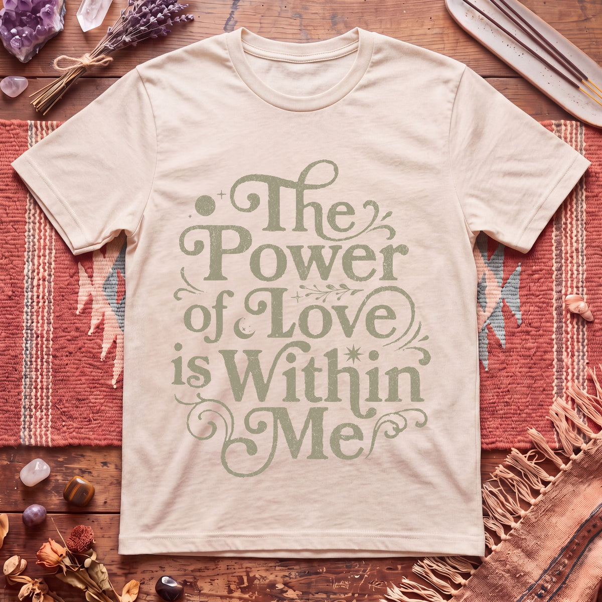 The Power of Love is Within Me T-Shirt