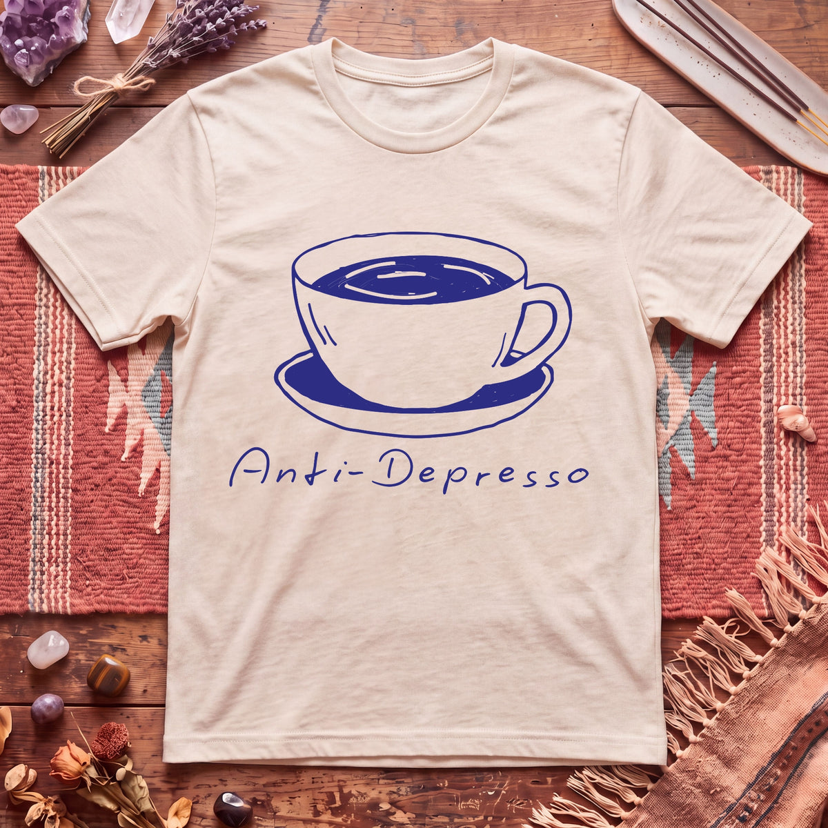 Anti-depresso Coffee shirt T-Shirt