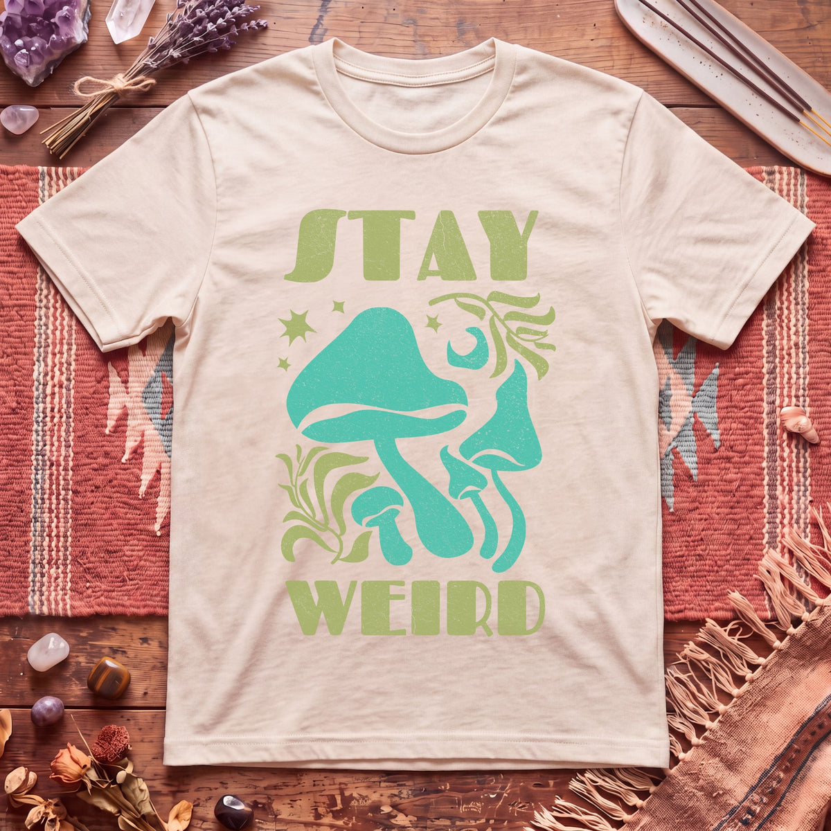 Stay Weird Mushrooms T-Shirt