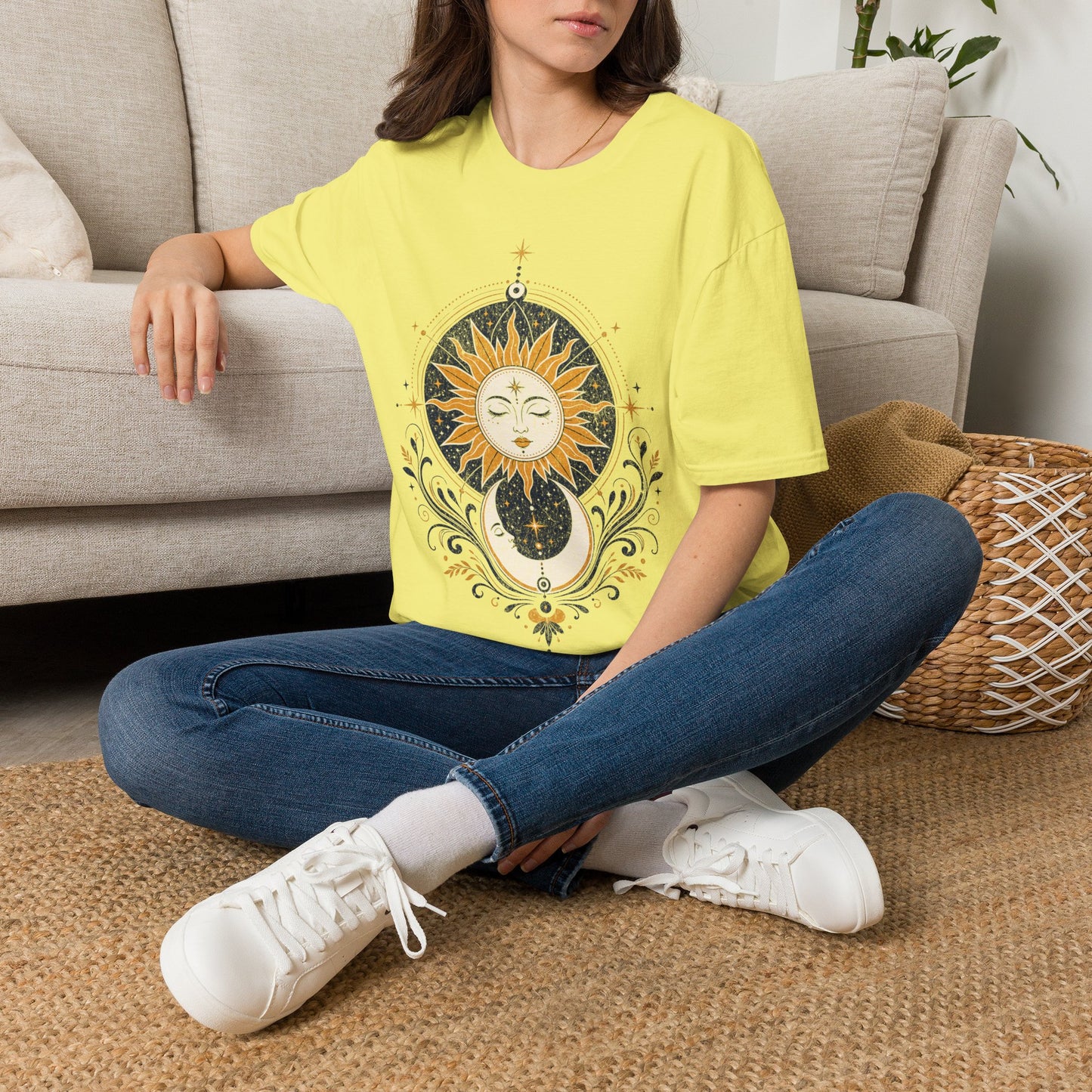 Sun Moon and stars T-Shirt