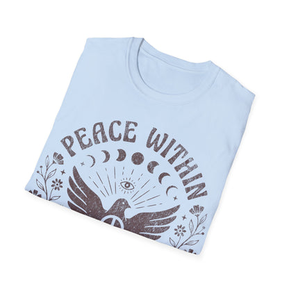 Peace Within Unity Throughout T-Shirt