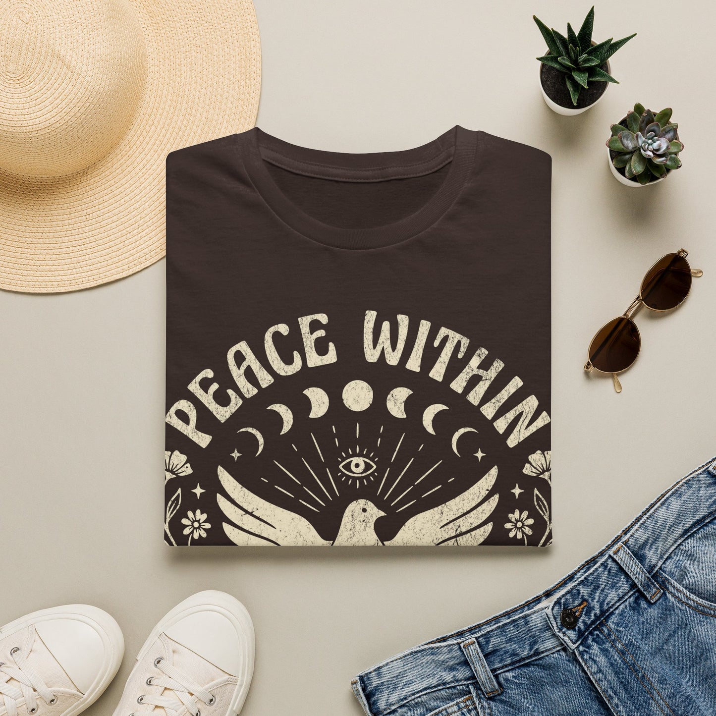 Peace Within Unity Throughout T-Shirt