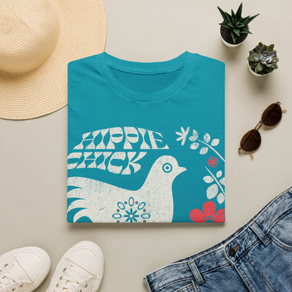 Hippie Chick Folk Art T-Shirt