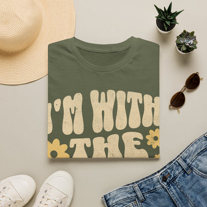 With The Hippies  T-Shirt