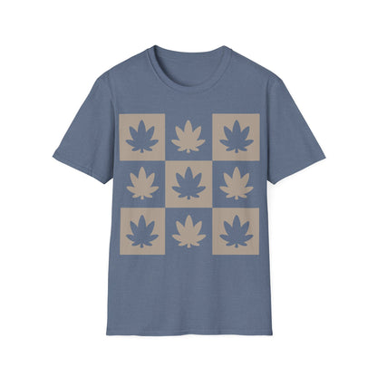 Checkered Flowers T-Shirt