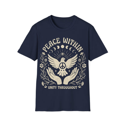 Peace Within Unity Throughout T-Shirt