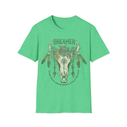 Dreamer cow skull T-Shirt