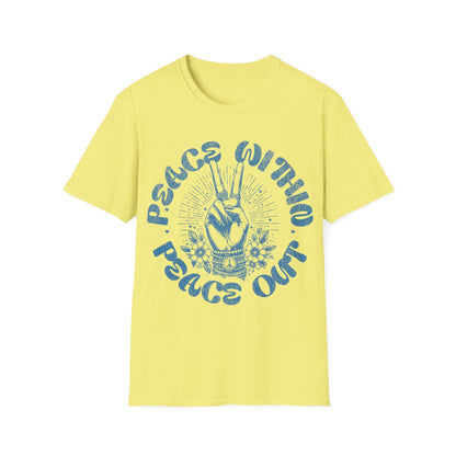 peace within peace out T-Shirt