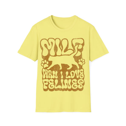 MILF Man I Love Felines T-Shirt