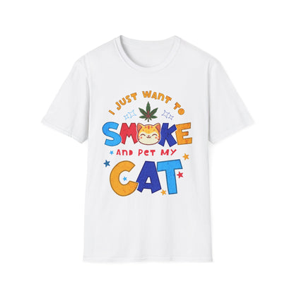 I just want to pet my cat T-Shirt