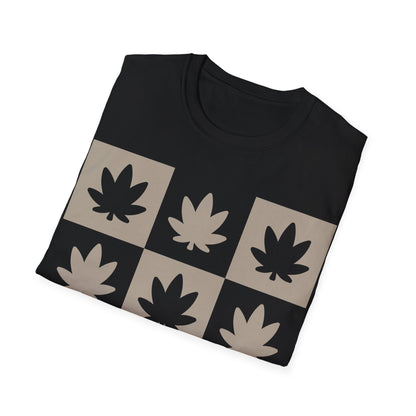 Checkered Flowers T-Shirt