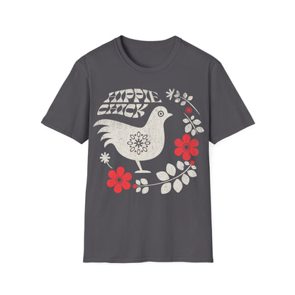 Hippie Chick Folk Art T-Shirt