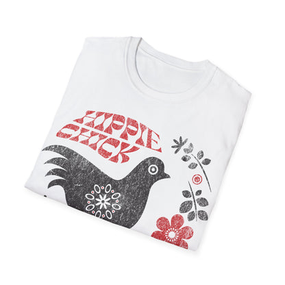 Hippie Chick Folk Art T-Shirt