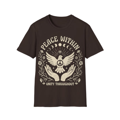 Peace Within Unity Throughout T-Shirt