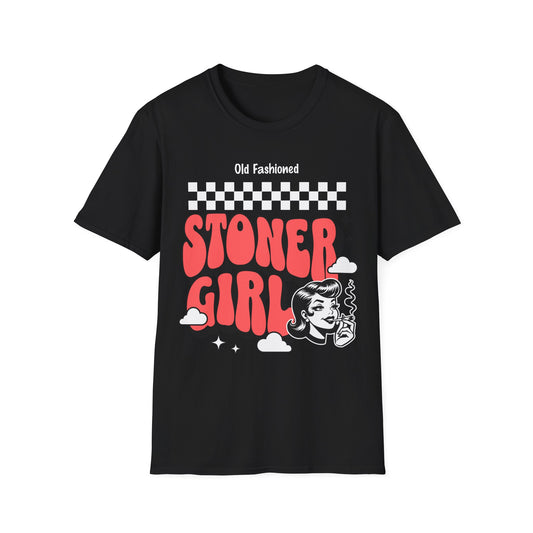 Old Fashioned Stoner Girl T-Shirt