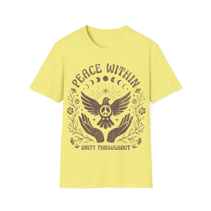 Peace Within Unity Throughout T-Shirt