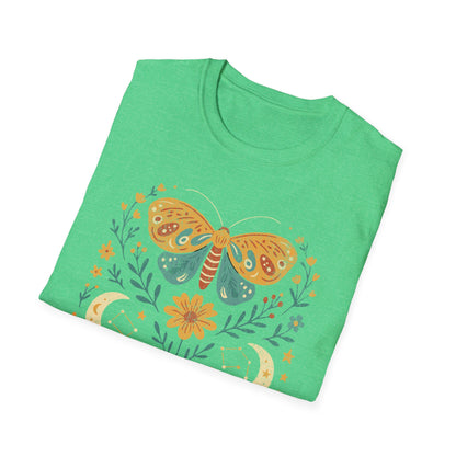 Boho Moth Design T-Shirt