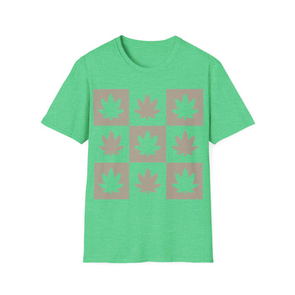 Checkered Flowers T-Shirt