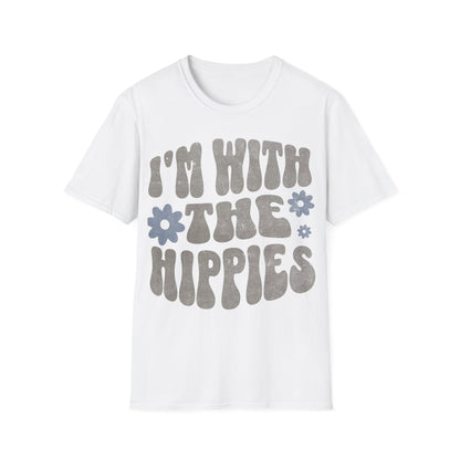 With The Hippies  T-Shirt