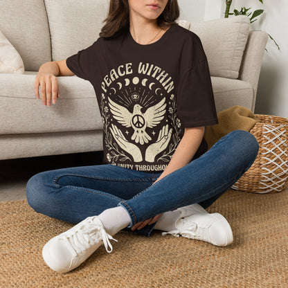 Peace Within Unity Throughout T-Shirt
