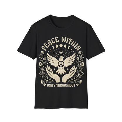 Peace Within Unity Throughout T-Shirt