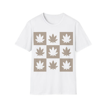 Checkered Flowers T-Shirt