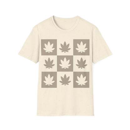 Checkered Flowers T-Shirt
