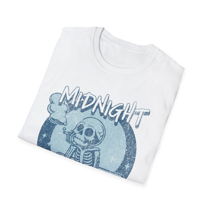 Midnight Toker Skeleton T-Shirt