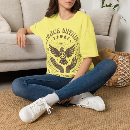 Peace Within Unity Throughout T-Shirt