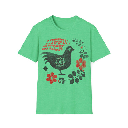 Hippie Chick Folk Art T-Shirt