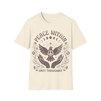 Peace Within Unity Throughout T-Shirt
