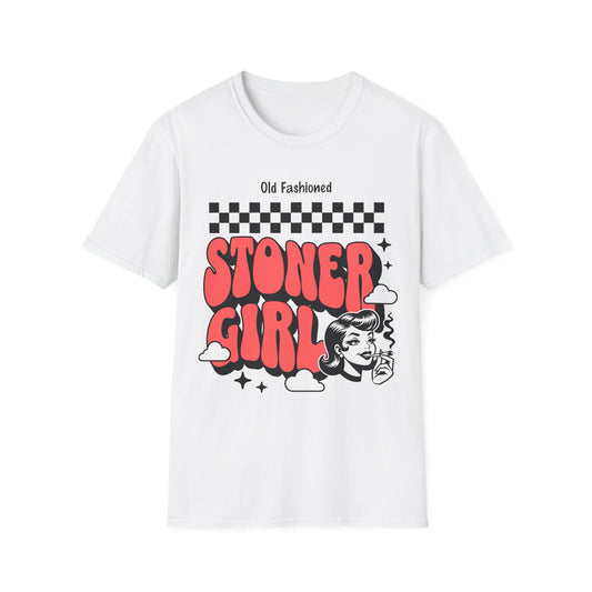 Old Fashioned Stoner Girl T-Shirt